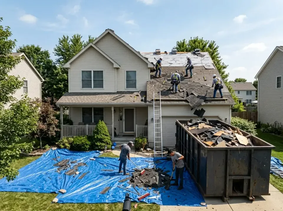 roof-replacement-debris-remova-004 — frequently asked questions, Cheapest Dumpster Rentals in Pocomoke City, MD